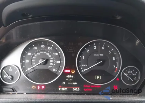 2013 BMW 328 Xi z USA, uszkodzony, nr VIN WBA3B3G52DNR79536